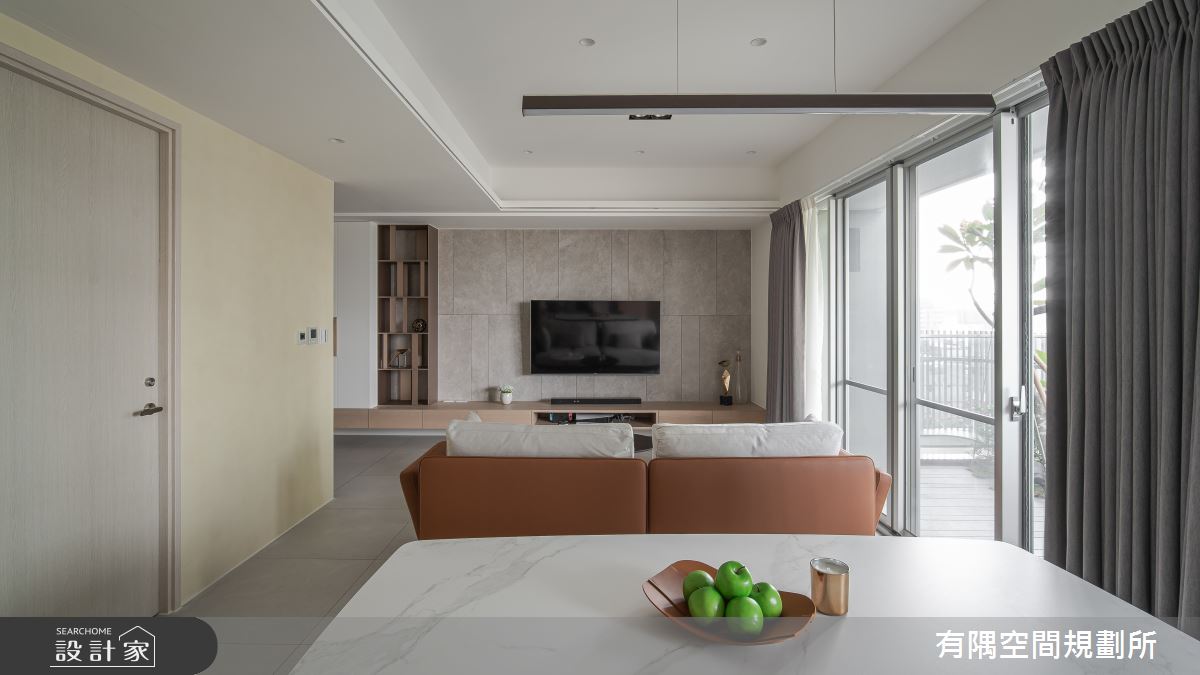 51坪預售屋＿混搭風客廳餐廳案例圖片＿有隅空間規劃所＿有隅_12.Mr.J home之13