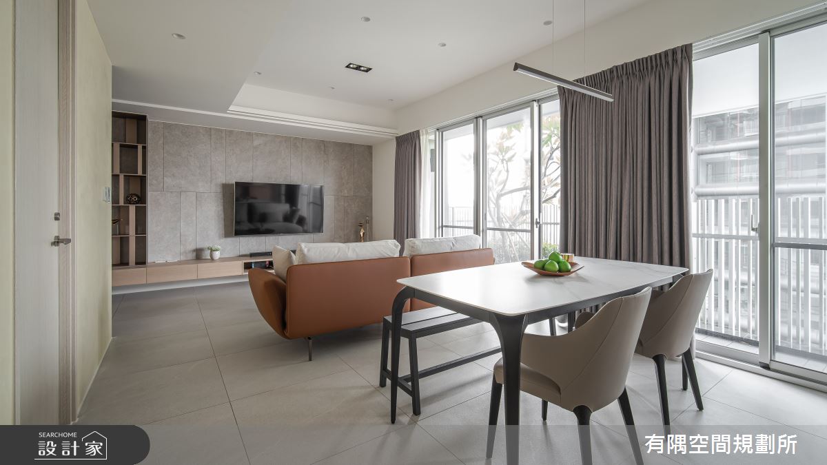 51坪預售屋＿混搭風客廳餐廳案例圖片＿有隅空間規劃所＿有隅_12.Mr.J home之15
