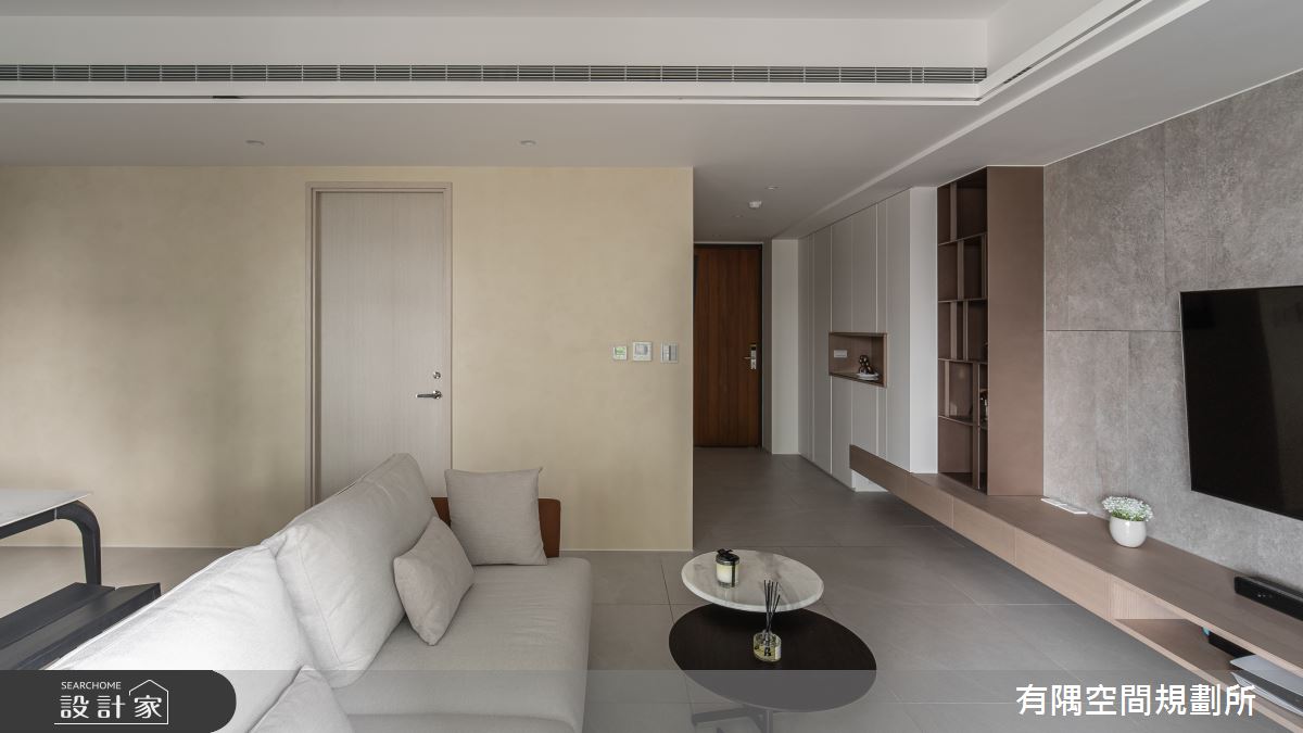 51坪預售屋＿混搭風玄關客廳案例圖片＿有隅空間規劃所＿有隅_12.Mr.J home之17