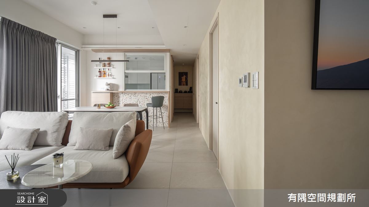 51坪預售屋＿混搭風客廳餐廳吧檯中島案例圖片＿有隅空間規劃所＿有隅_12.Mr.J home之19