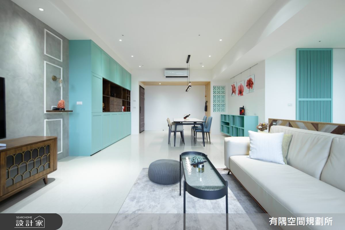 54坪新古屋(10年以下)＿混搭風玄關客廳餐廳案例圖片＿有隅空間規劃所＿有隅_14.Dr.Yang案之10