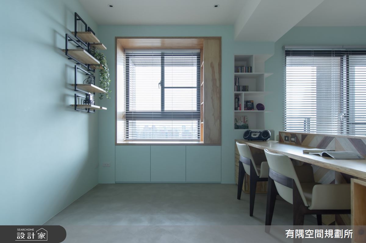 54坪新古屋(10年以下)＿混搭風書房案例圖片＿有隅空間規劃所＿有隅_14.Dr.Yang案之17
