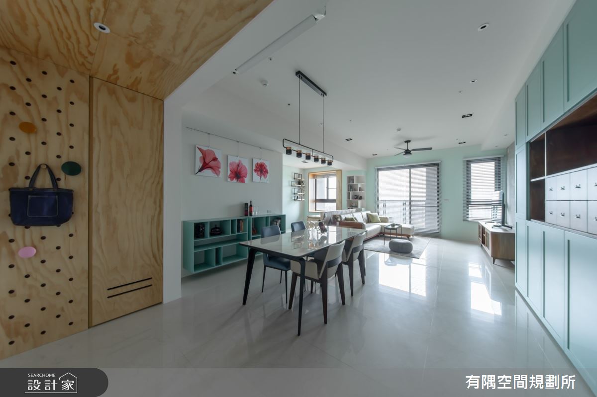 54坪新古屋(10年以下)＿混搭風玄關餐廳案例圖片＿有隅空間規劃所＿有隅_14.Dr.Yang案之1