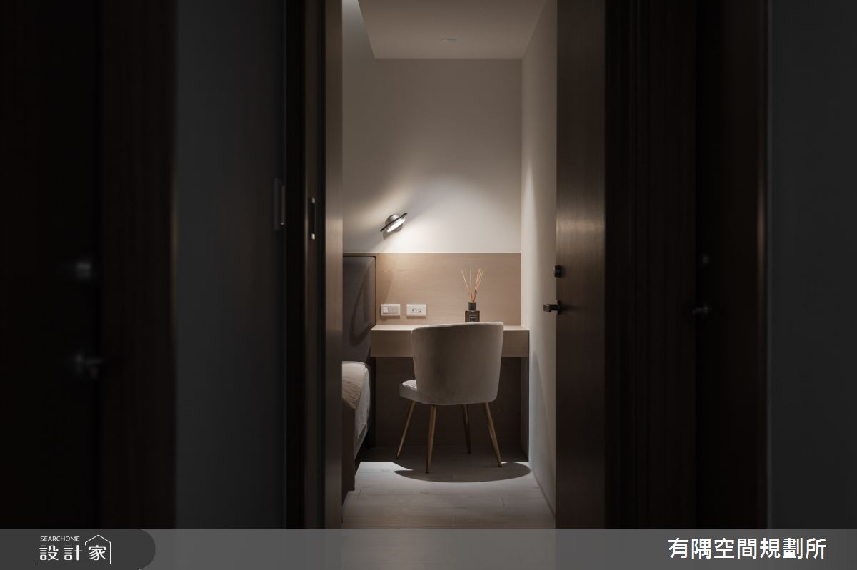 50坪新成屋(5年以下)＿現代北歐風臥室案例圖片＿有隅空間規劃所＿有隅_15.Mr. C home之24