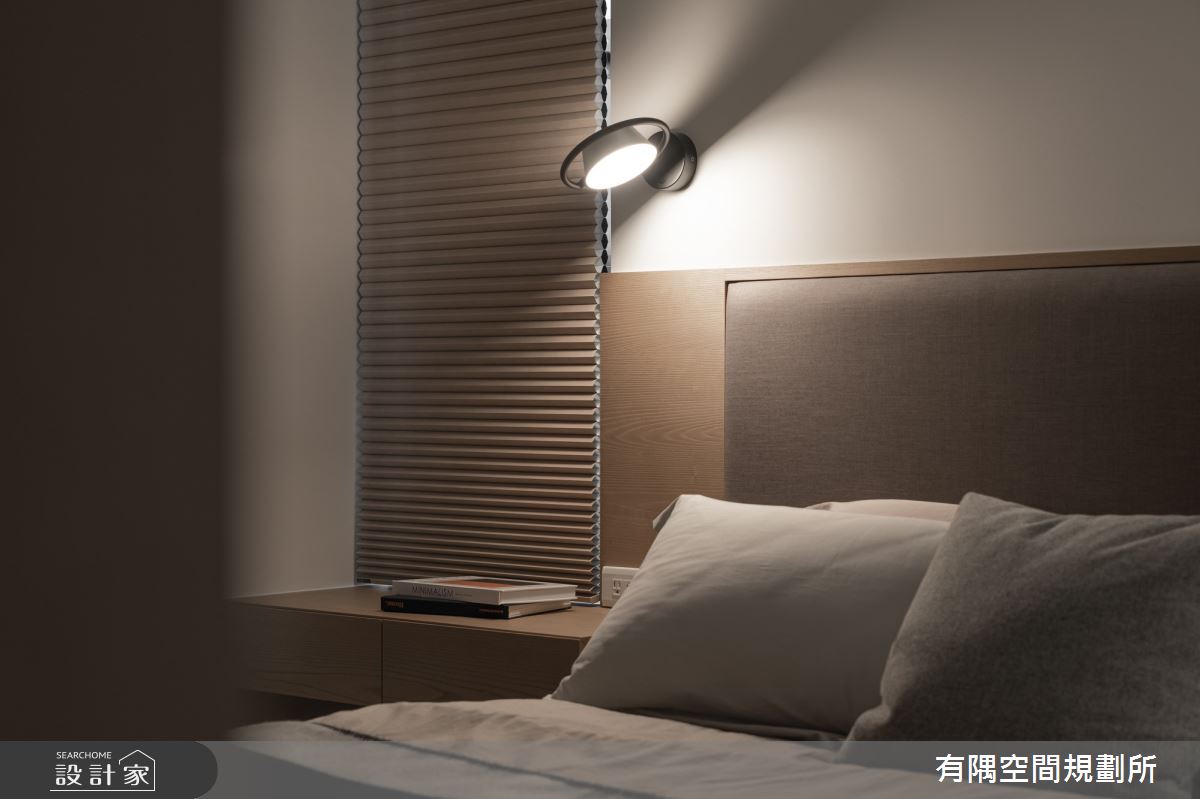 50坪新成屋(5年以下)＿現代北歐風臥室案例圖片＿有隅空間規劃所＿有隅_15.Mr. C home之30