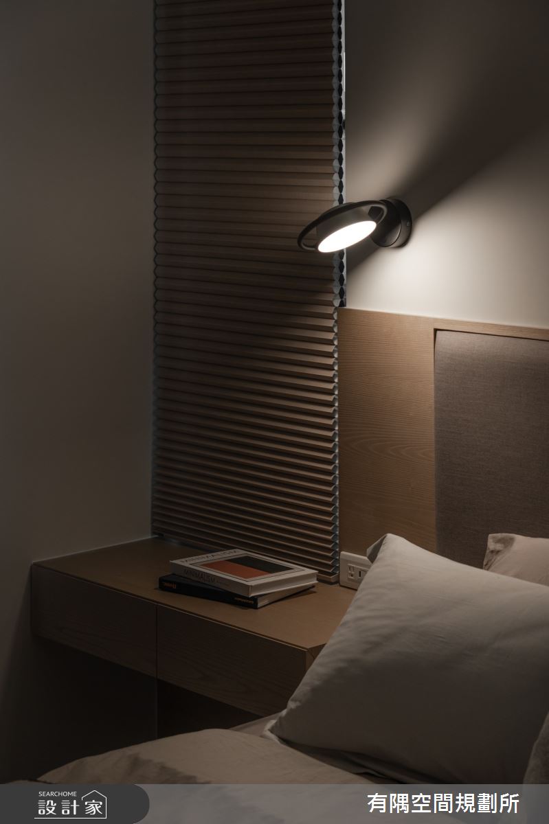 50坪新成屋(5年以下)＿現代北歐風臥室案例圖片＿有隅空間規劃所＿有隅_15.Mr. C home之31