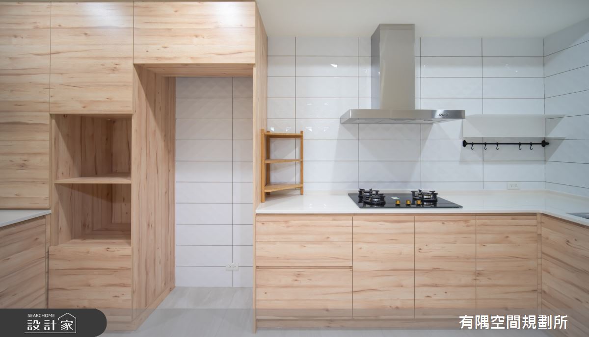 70坪老屋(31~40年)＿日式無印風廚房案例圖片＿有隅空間規劃所＿有隅_16.巷 ‧ 日閣之9