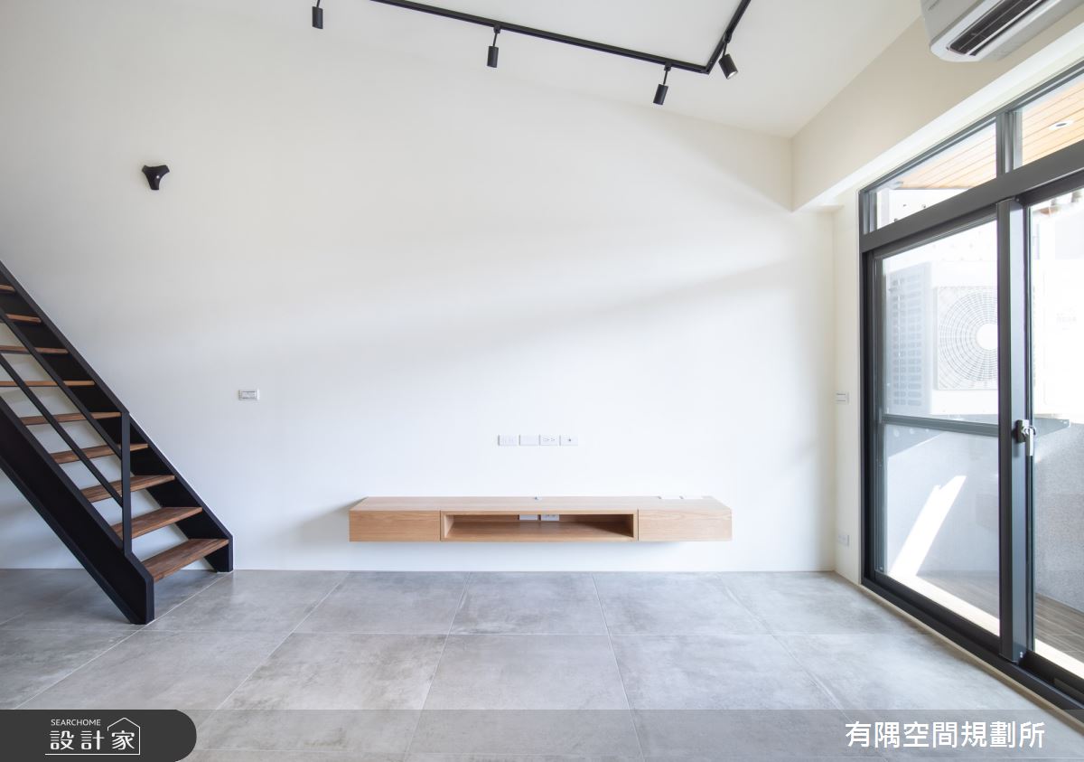 70坪老屋(31~40年)＿日式無印風客廳樓梯案例圖片＿有隅空間規劃所＿有隅_16.巷 ‧ 日閣之17