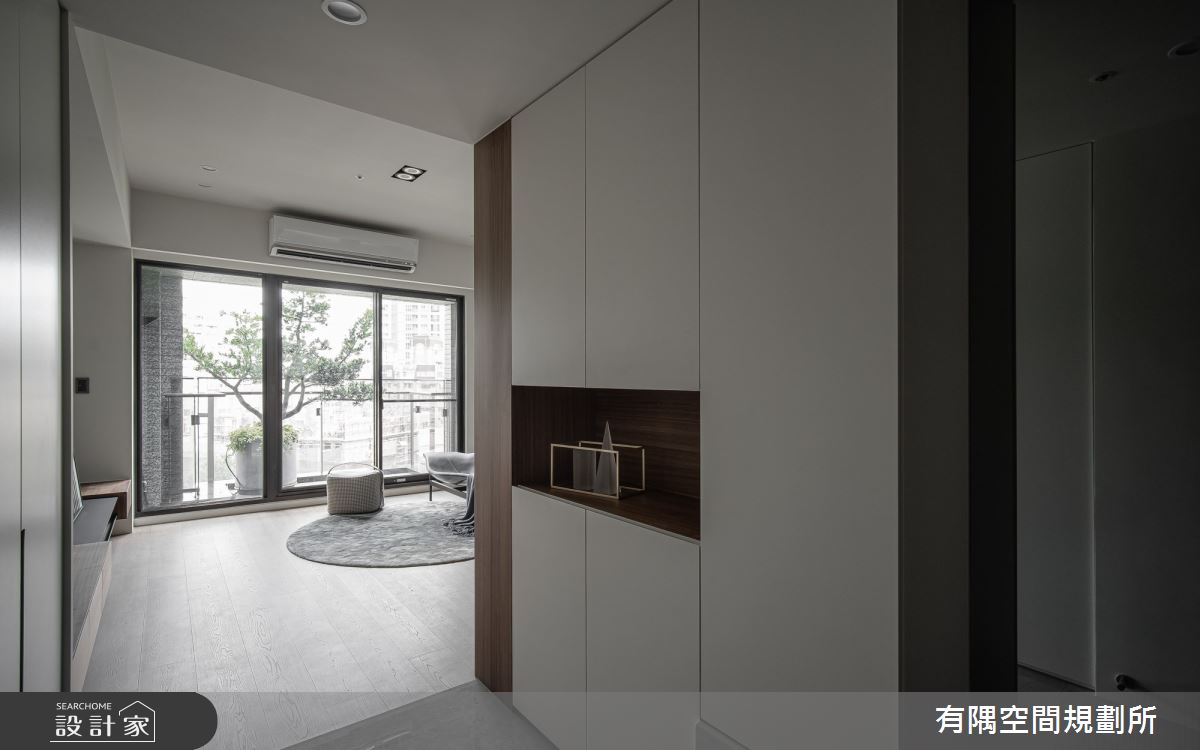 46坪毛胚屋＿現代風玄關案例圖片＿有隅空間規劃所＿有隅_17.David_s home之2