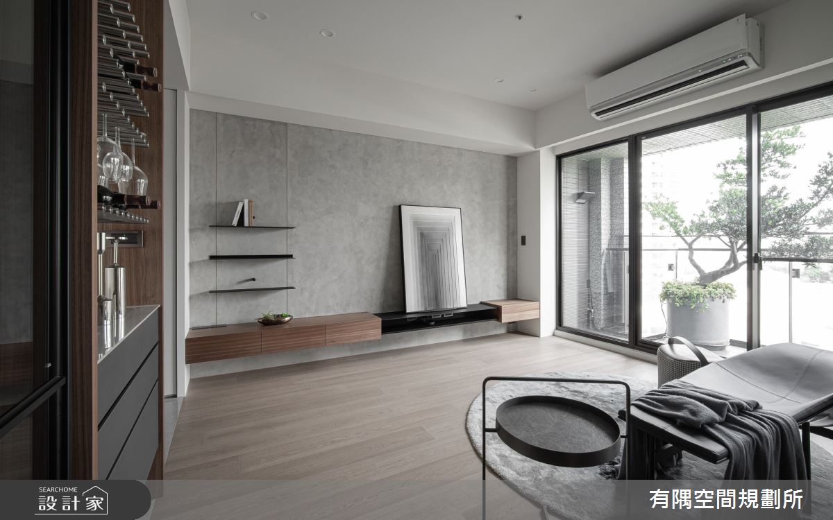 46坪毛胚屋＿現代風客廳案例圖片＿有隅空間規劃所＿有隅_17.David_s home之6