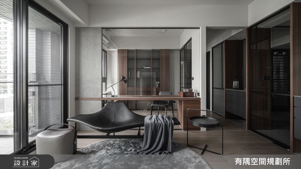 46坪毛胚屋＿現代風客廳書房案例圖片＿有隅空間規劃所＿有隅_17.David_s home之10