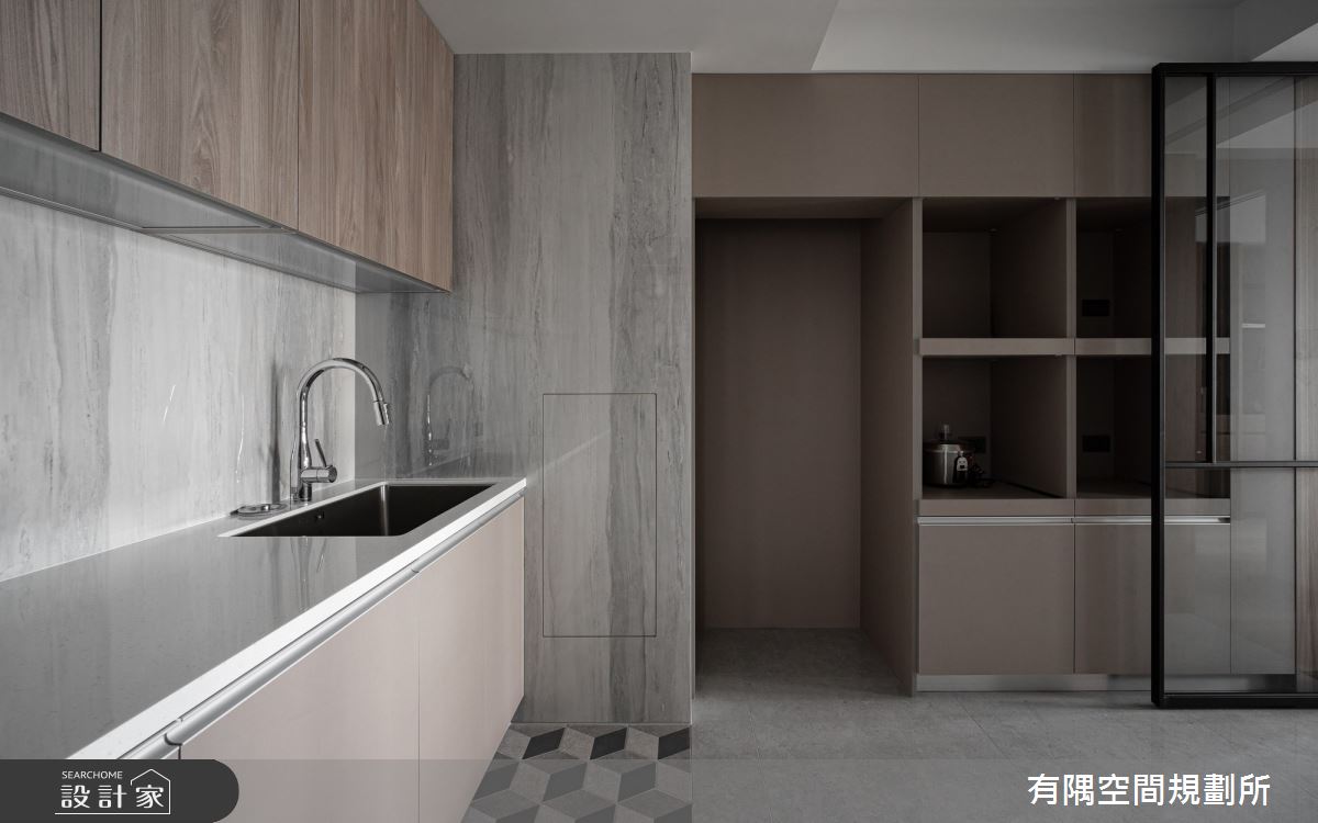 46坪毛胚屋＿現代風廚房案例圖片＿有隅空間規劃所＿有隅_17.David_s home之25