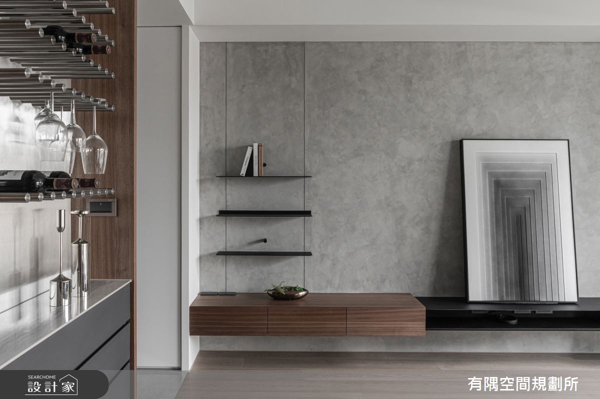 46坪毛胚屋＿現代風客廳案例圖片＿有隅空間規劃所＿有隅_17.David_s home之12