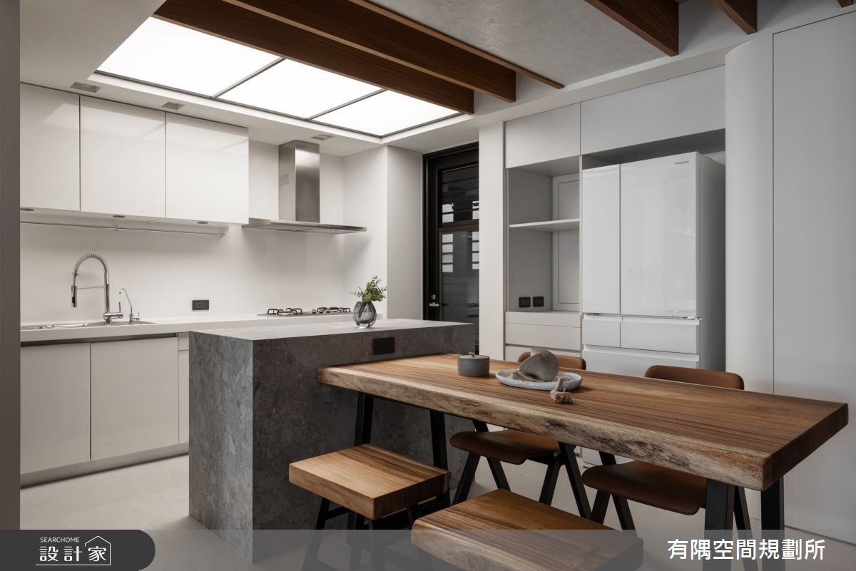 48坪新古屋(10年以下)＿混搭風餐廳廚房中島案例圖片＿有隅空間規劃所＿有隅_19.MOOD之9