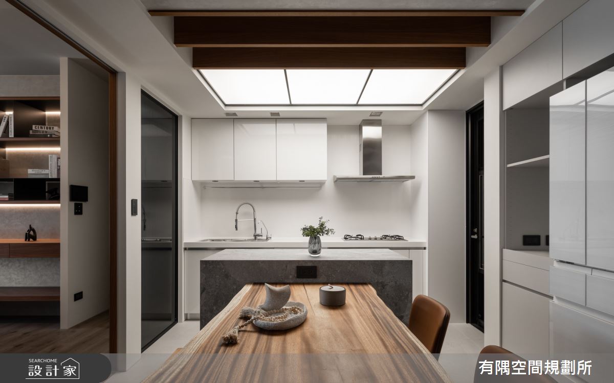 48坪新古屋(10年以下)＿混搭風餐廳廚房中島案例圖片＿有隅空間規劃所＿有隅_19.MOOD之10