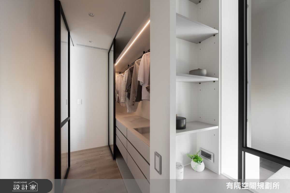 48坪新古屋(10年以下)＿混搭風更衣間案例圖片＿有隅空間規劃所＿有隅_19.MOOD之27