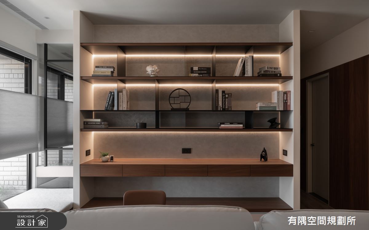 48坪新古屋(10年以下)＿混搭風書房案例圖片＿有隅空間規劃所＿有隅_19.MOOD之7