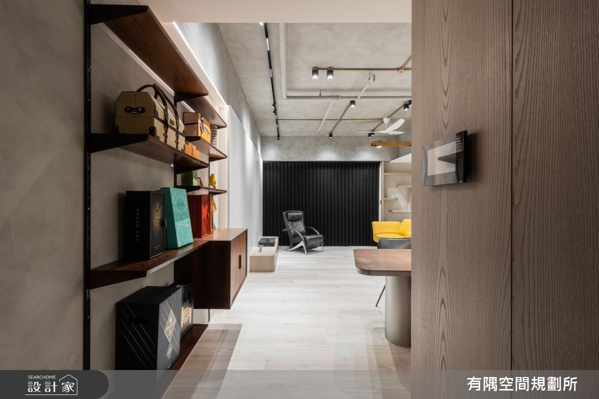 50坪預售屋＿工業風玄關案例圖片＿有隅空間規劃所＿有隅_39.M & M之1
