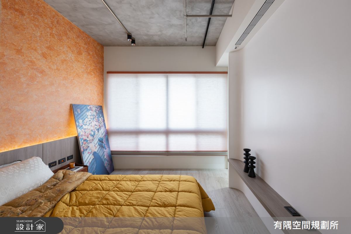 50坪預售屋＿工業風臥室案例圖片＿有隅空間規劃所＿有隅_39.M & M之23