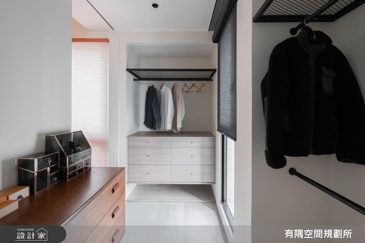 50坪預售屋＿工業風更衣間案例圖片＿有隅空間規劃所＿有隅_39.M & M之4436