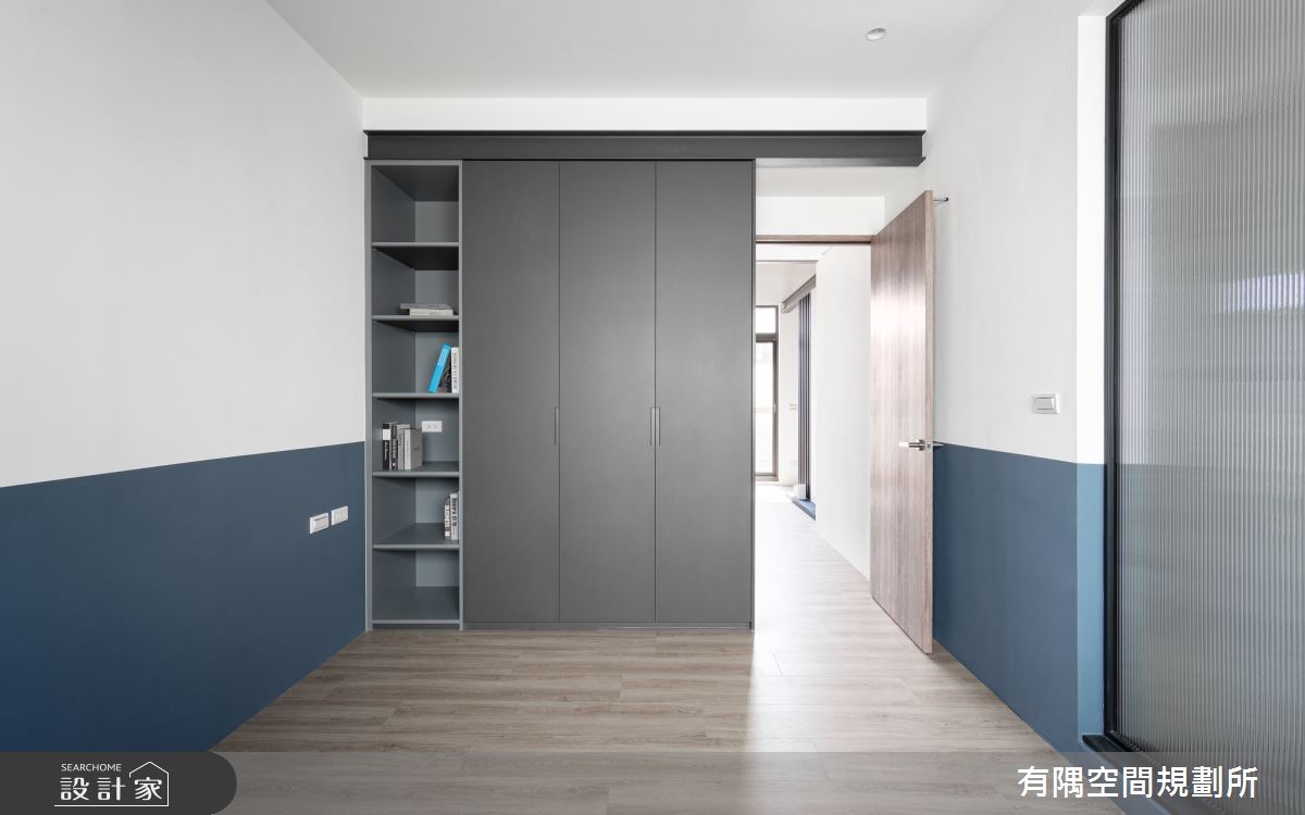 20坪老屋(16~30年)＿現代工業風臥室案例圖片＿有隅空間規劃所＿有隅_22.YC Loft之23