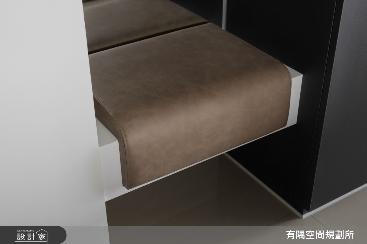 36坪新成屋(5年以下)＿現代簡約風玄關案例圖片＿有隅空間規劃所＿有隅_23.​Jesse's home之7