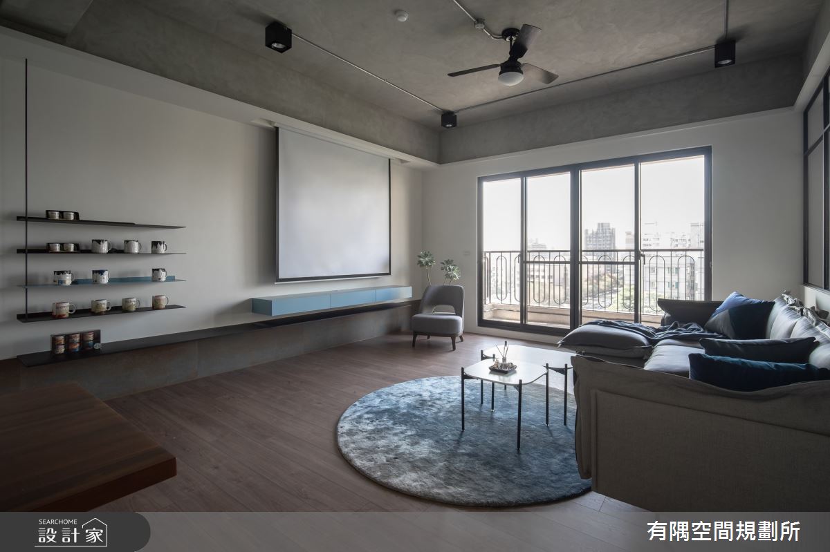 65坪中古屋(5~15年)＿美式工業風客廳案例圖片＿有隅空間規劃所＿有隅_24.Dr. Wang案之10