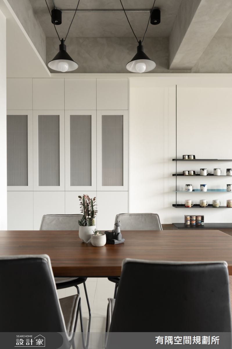 65坪中古屋(5~15年)＿美式工業風餐廳案例圖片＿有隅空間規劃所＿有隅_24.Dr. Wang案之16