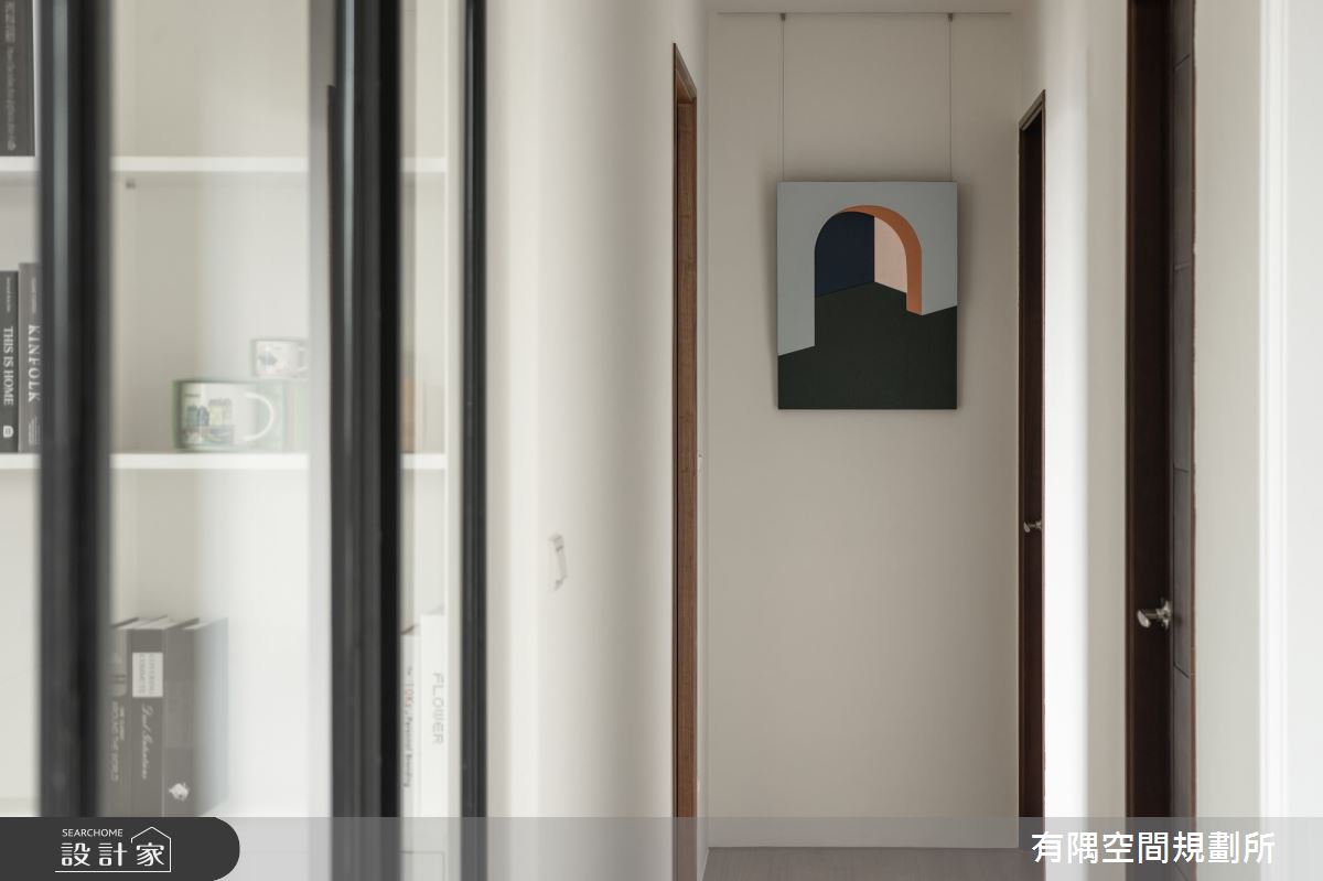 65坪中古屋(5~15年)＿美式工業風走廊案例圖片＿有隅空間規劃所＿有隅_24.Dr. Wang案之24