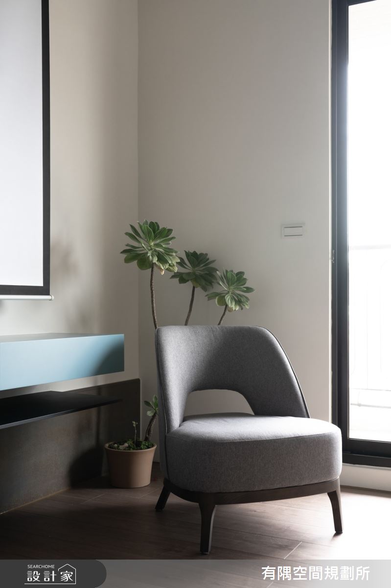 65坪中古屋(5~15年)＿美式工業風客廳案例圖片＿有隅空間規劃所＿有隅_24.Dr. Wang案之13