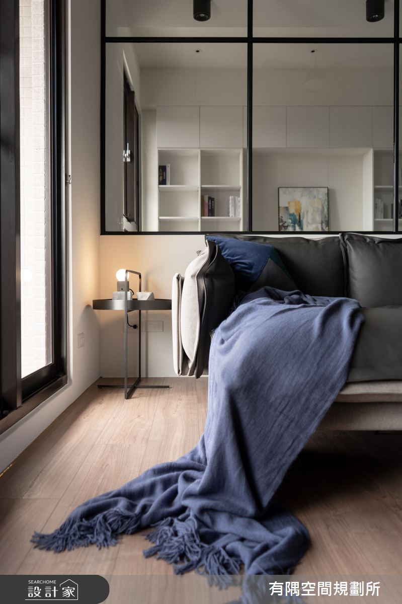 65坪中古屋(5~15年)＿美式工業風客廳案例圖片＿有隅空間規劃所＿有隅_24.Dr. Wang案之12