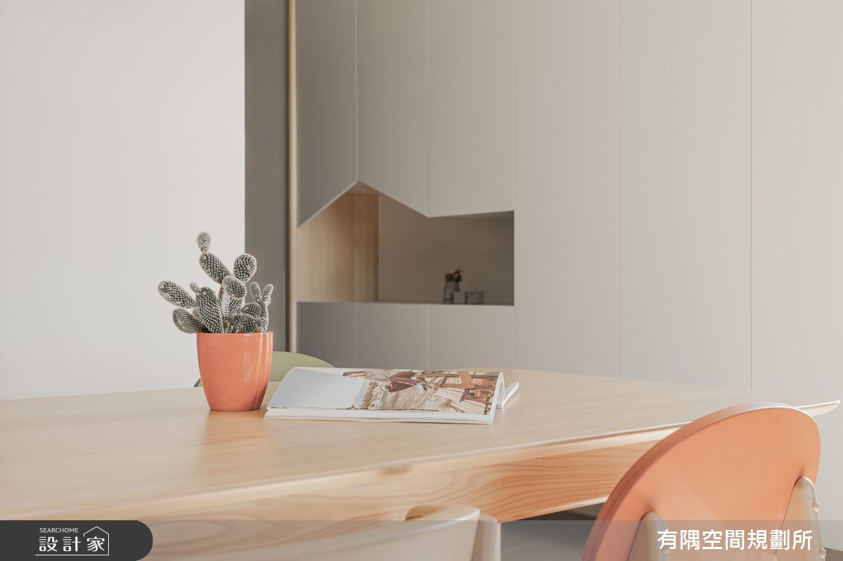 39坪新成屋(5年以下)＿簡約風餐廳案例圖片＿有隅空間規劃所＿有隅_25.仨仨之15