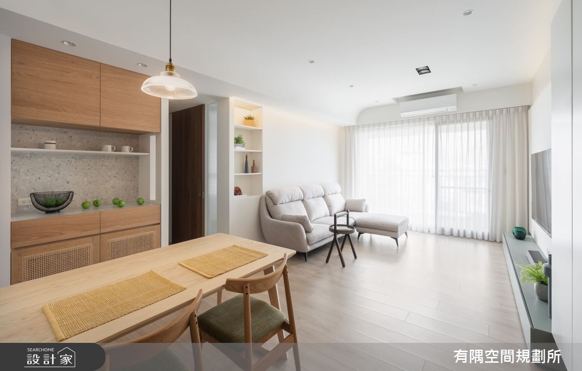 37坪預售屋＿混搭風客廳餐廳案例圖片＿有隅空間規劃所＿有隅_28.JH Home之4