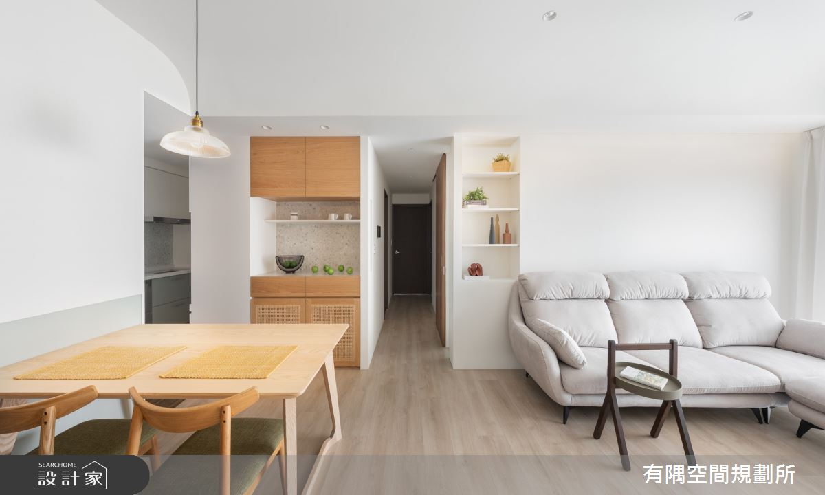 37坪預售屋＿混搭風客廳餐廳案例圖片＿有隅空間規劃所＿有隅_28.JH Home之5