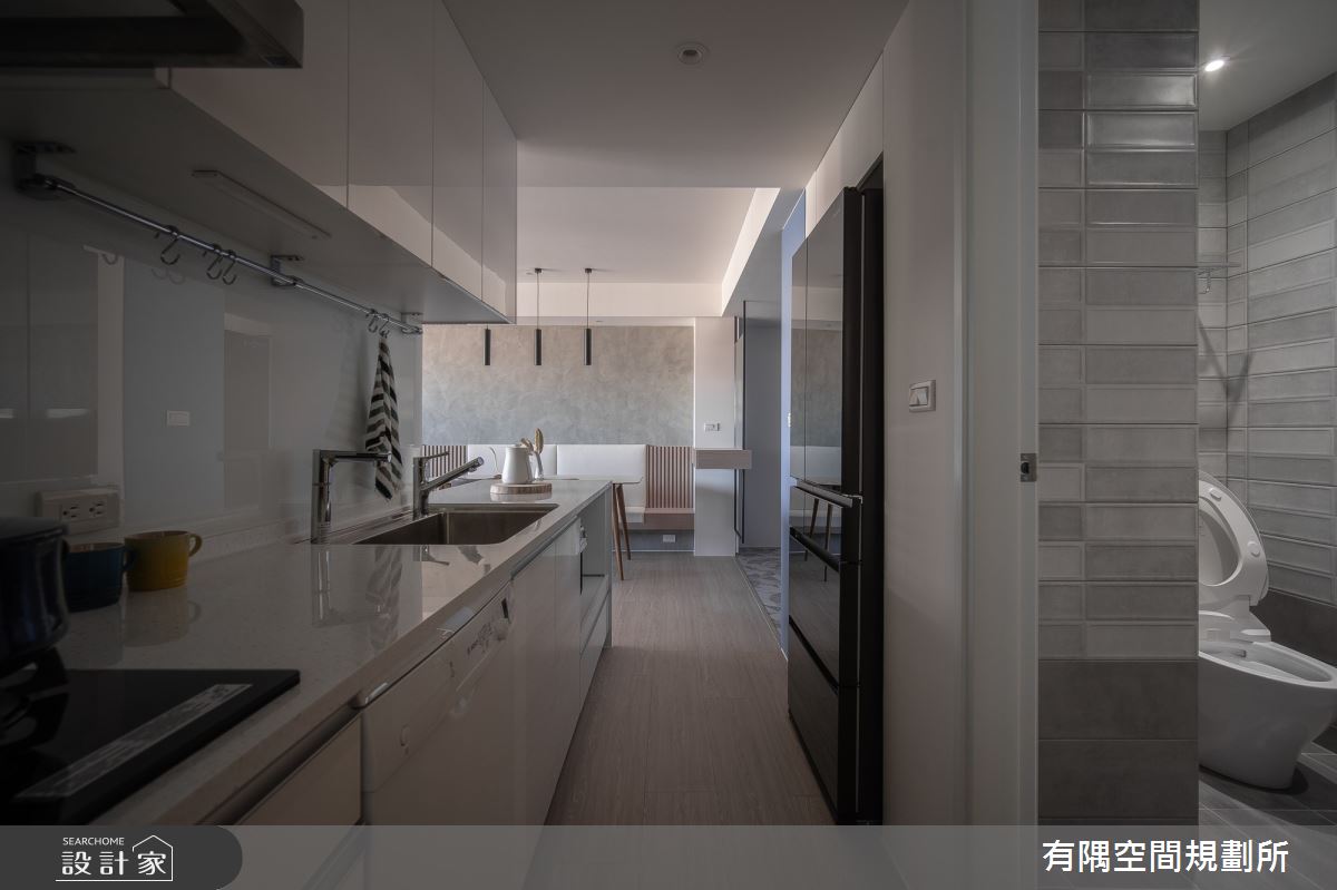 50坪老屋(16~30年)＿現代北歐風廚房浴室案例圖片＿有隅空間規劃所＿有隅_30.樓中樓之18