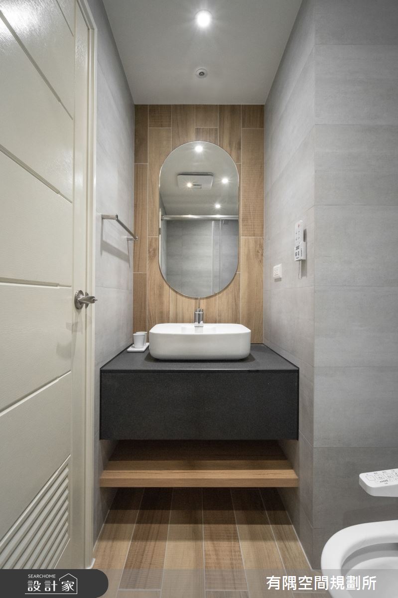 50坪老屋(16~30年)＿現代北歐風浴室案例圖片＿有隅空間規劃所＿有隅_30.樓中樓之31