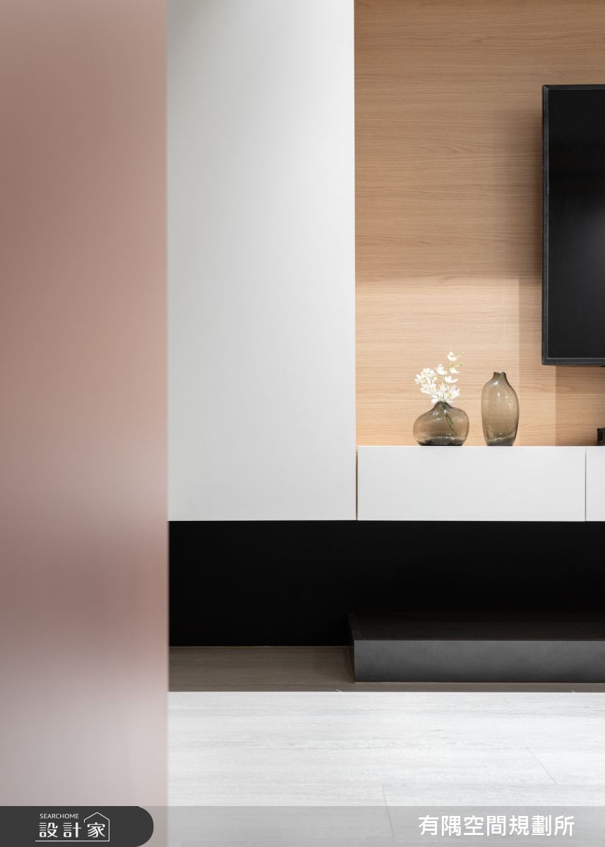 28坪新成屋(5年以下)＿現代簡約風客廳案例圖片＿有隅空間規劃所＿有隅_31.My space之5