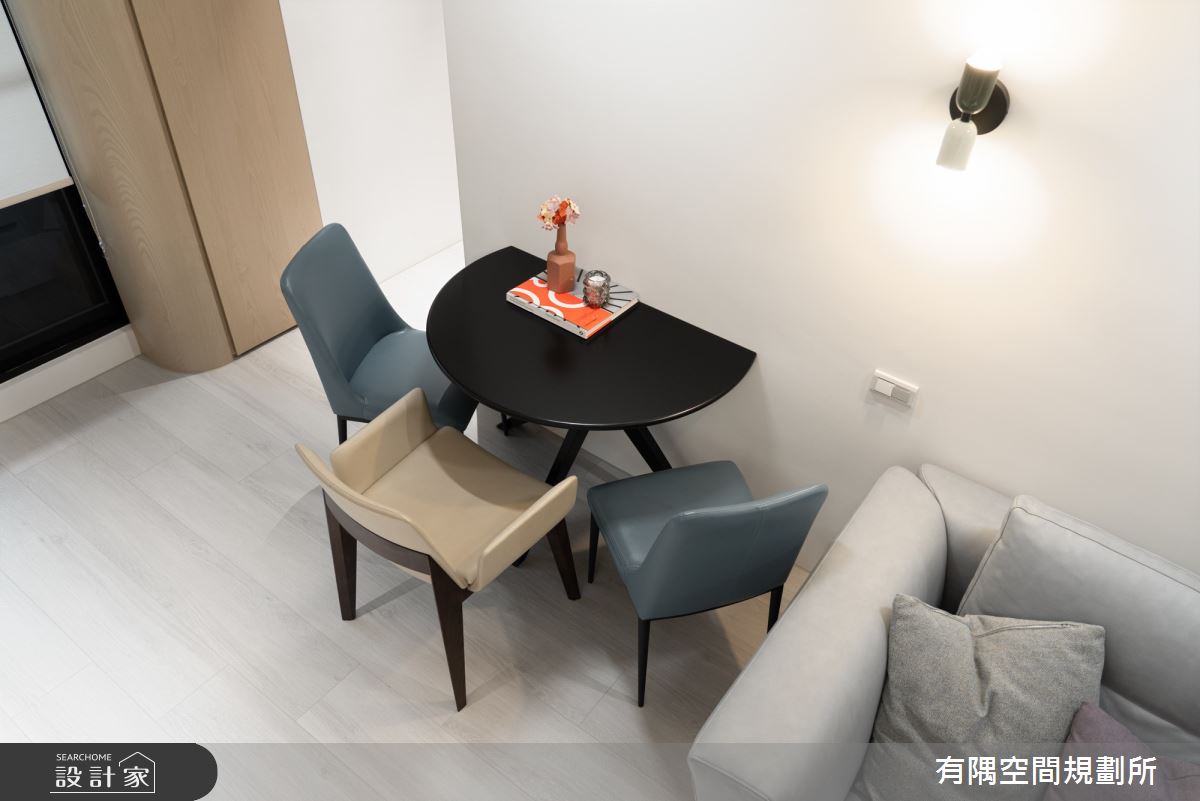 28坪新成屋(5年以下)＿現代簡約風餐廳案例圖片＿有隅空間規劃所＿有隅_31.My space之10