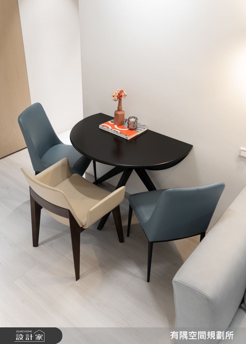 28坪新成屋(5年以下)＿現代簡約風餐廳案例圖片＿有隅空間規劃所＿有隅_31.My space之11
