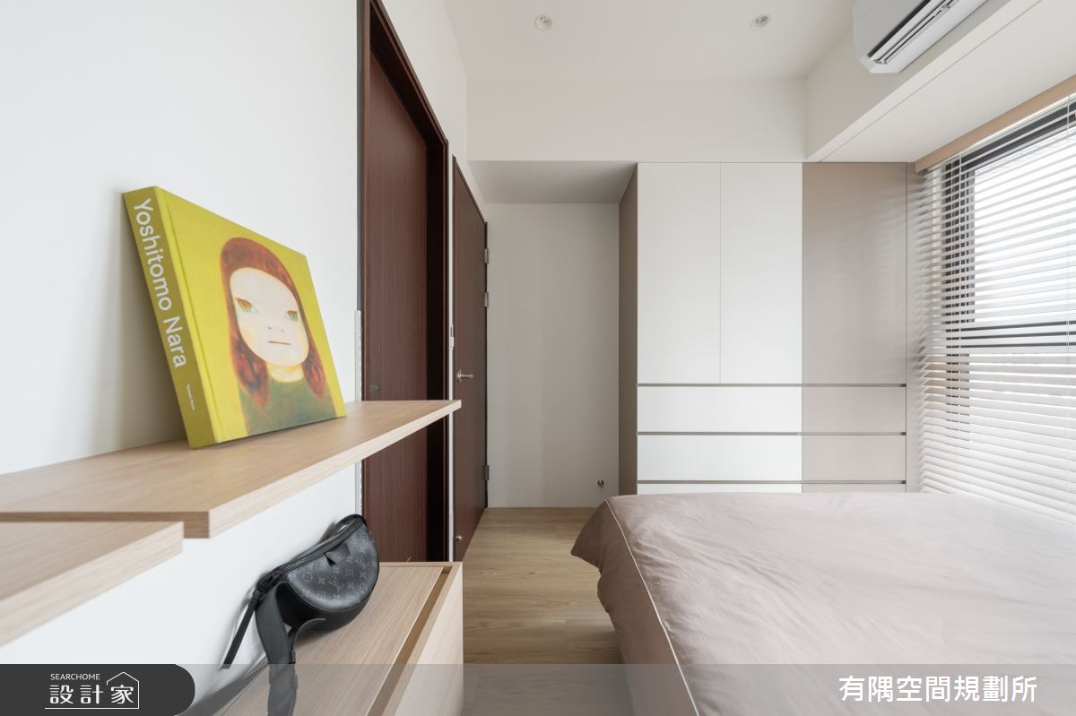 28坪新成屋(5年以下)＿現代簡約風臥室案例圖片＿有隅空間規劃所＿有隅_31.My space之15
