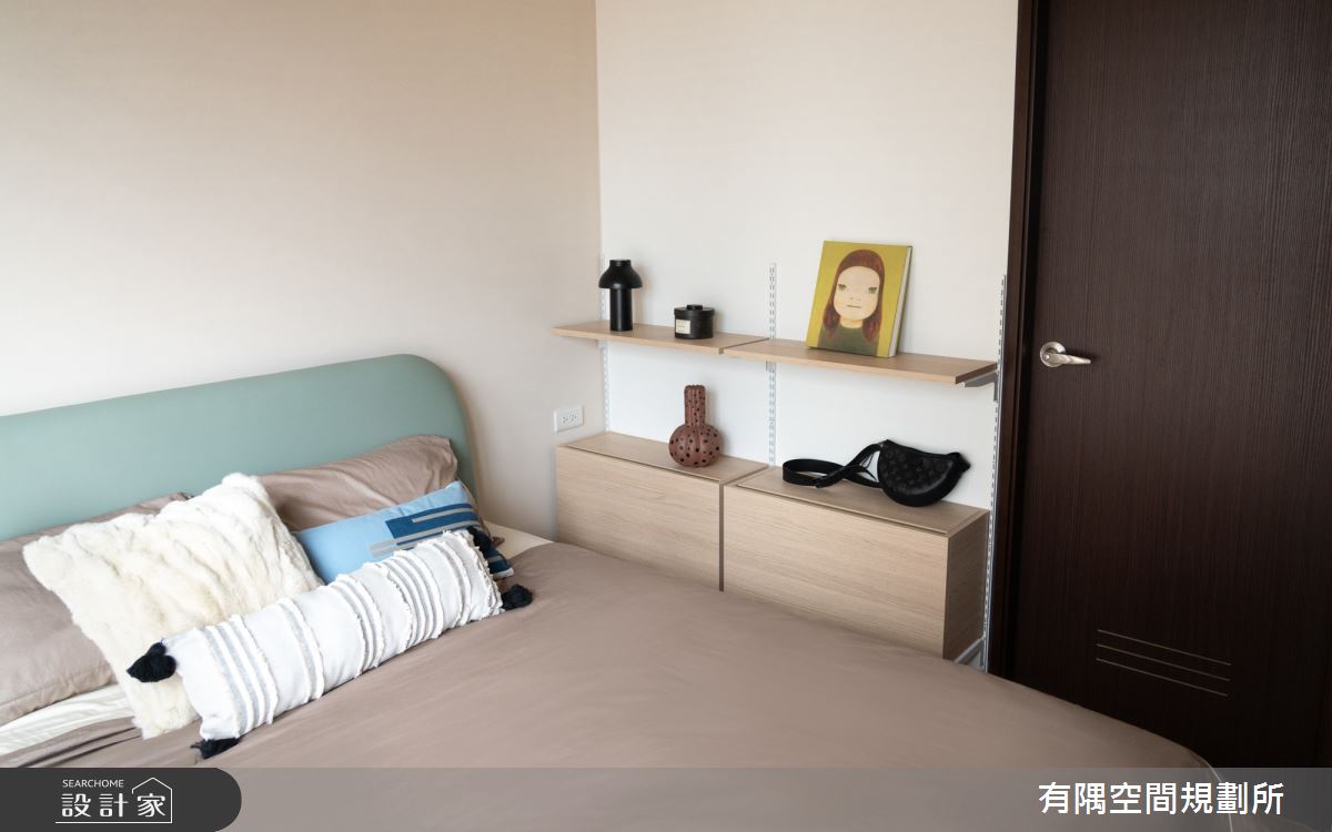 28坪新成屋(5年以下)＿現代簡約風臥室案例圖片＿有隅空間規劃所＿有隅_31.My space之18