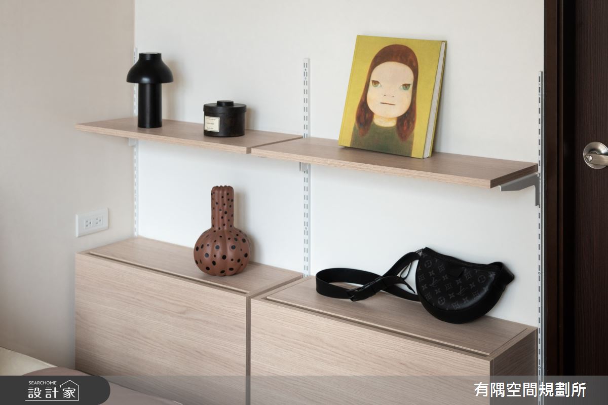 28坪新成屋(5年以下)＿現代簡約風臥室案例圖片＿有隅空間規劃所＿有隅_31.My space之19