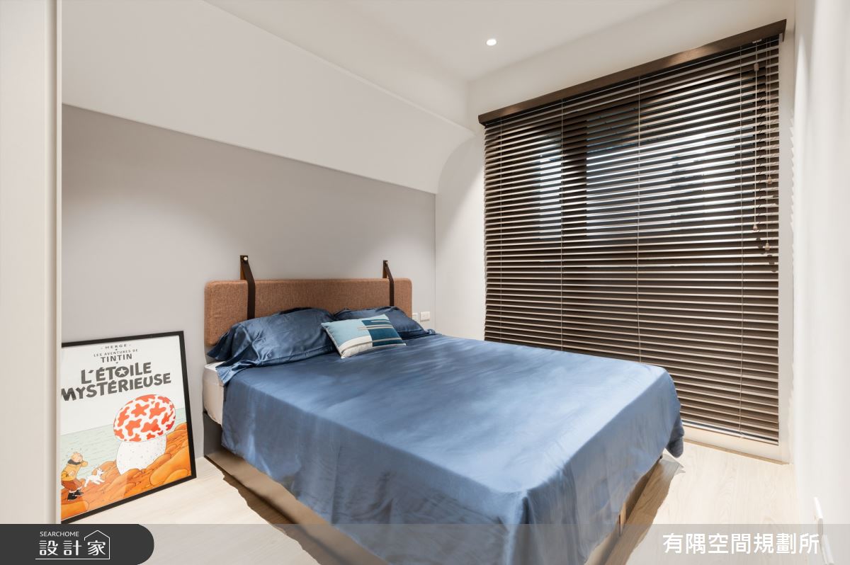 28坪新成屋(5年以下)＿現代簡約風客房案例圖片＿有隅空間規劃所＿有隅_31.My space之20