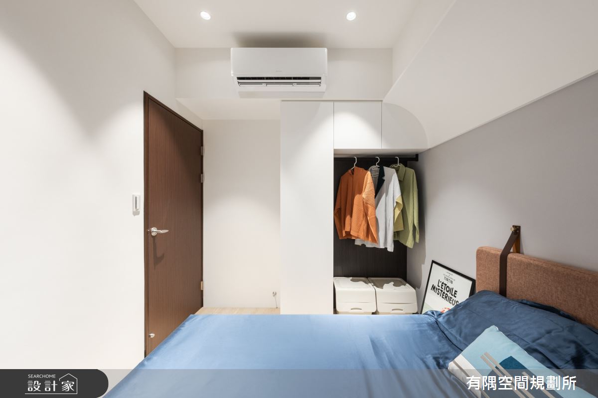 28坪新成屋(5年以下)＿現代簡約風客房案例圖片＿有隅空間規劃所＿有隅_31.My space之22