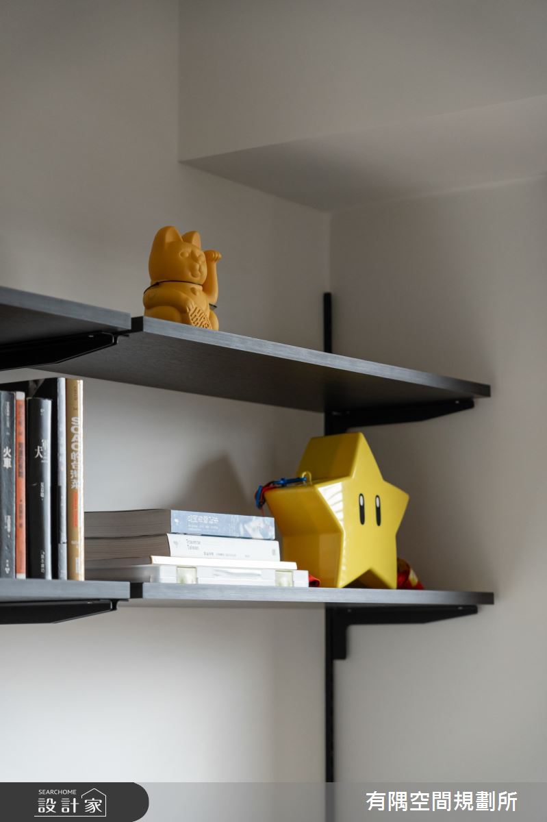 28坪新成屋(5年以下)＿現代簡約風書房案例圖片＿有隅空間規劃所＿有隅_31.My space之28
