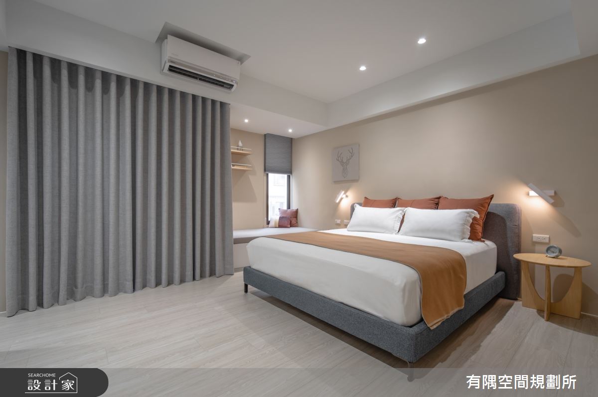 45坪老屋(31~40年)＿混搭風臥室臥榻案例圖片＿有隅空間規劃所＿有隅_32.光 和之33