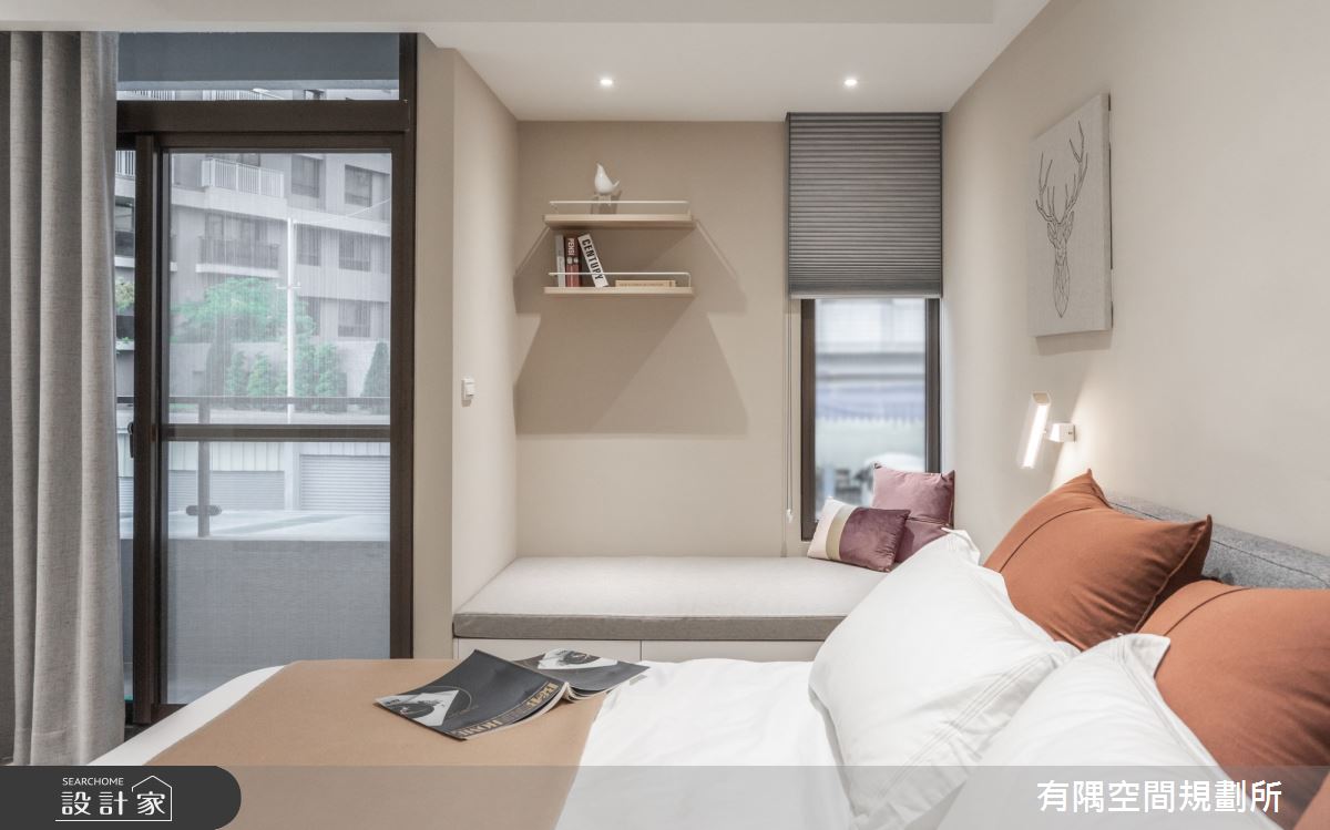 45坪老屋(31~40年)＿混搭風臥室臥榻案例圖片＿有隅空間規劃所＿有隅_32.光 和之40