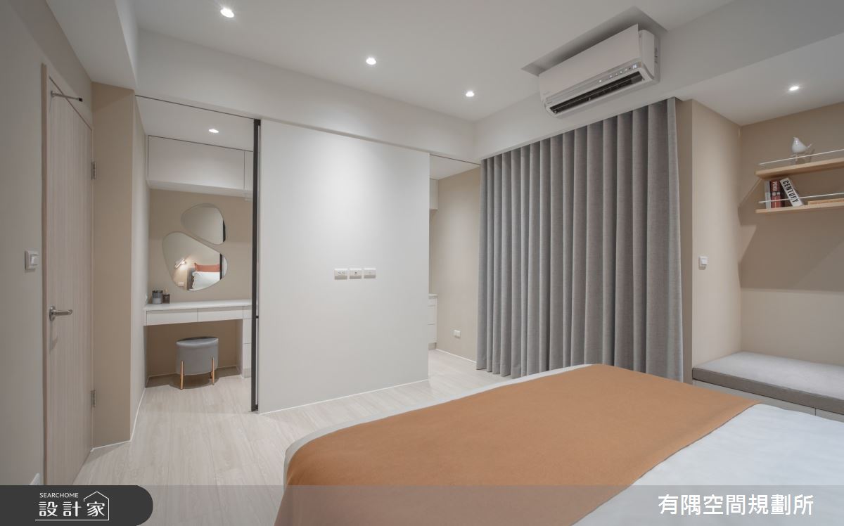 45坪老屋(31~40年)＿混搭風臥室更衣間案例圖片＿有隅空間規劃所＿有隅_32.光 和之36