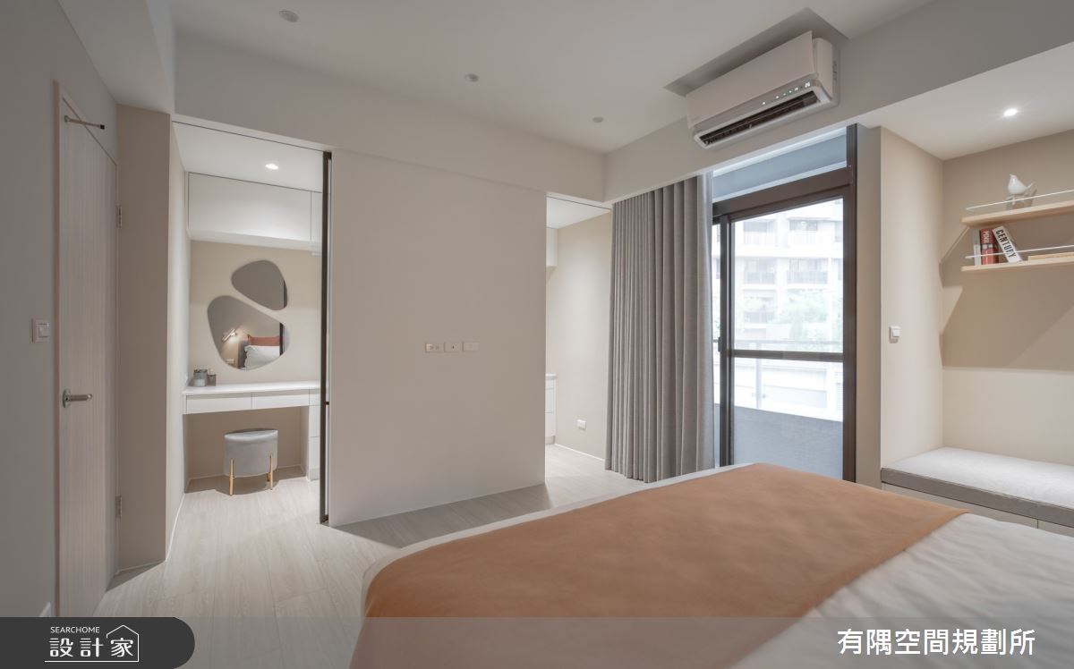 45坪老屋(31~40年)＿混搭風臥室更衣間案例圖片＿有隅空間規劃所＿有隅_32.光 和之37