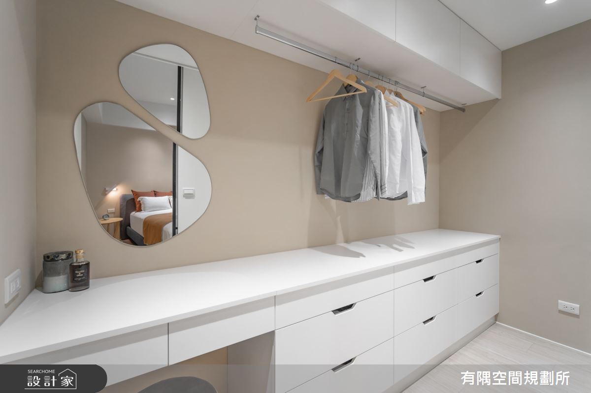 45坪老屋(31~40年)＿混搭風更衣間案例圖片＿有隅空間規劃所＿有隅_32.光 和之39